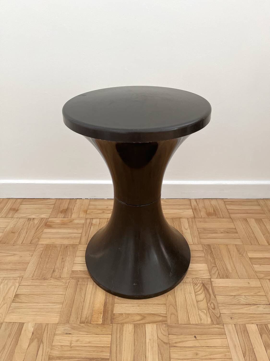 Vintage brown Tam Tam stool Stamp