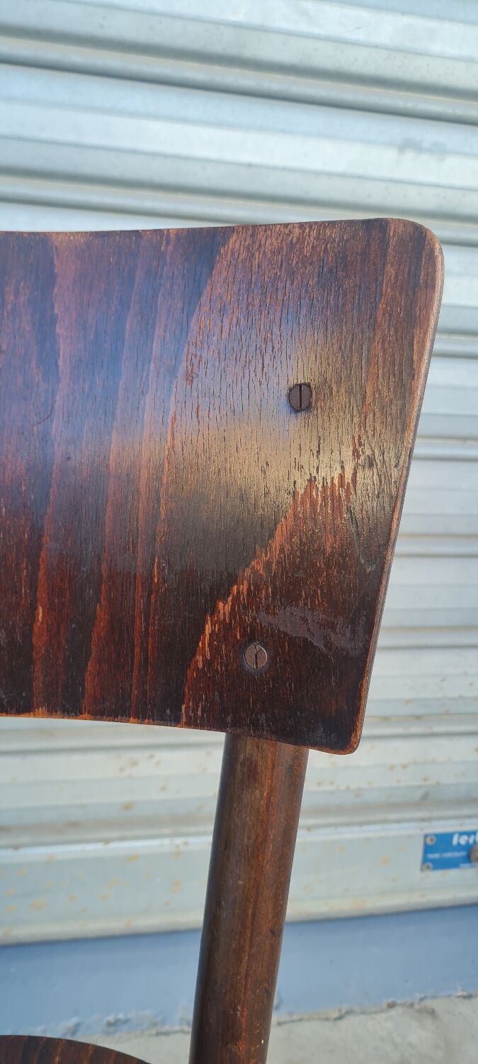 Set of 6 thonet bistro chairs