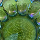 Presentation plate for stuffed eggs/oysters in studded glass