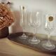 Set crystal glasses of arques