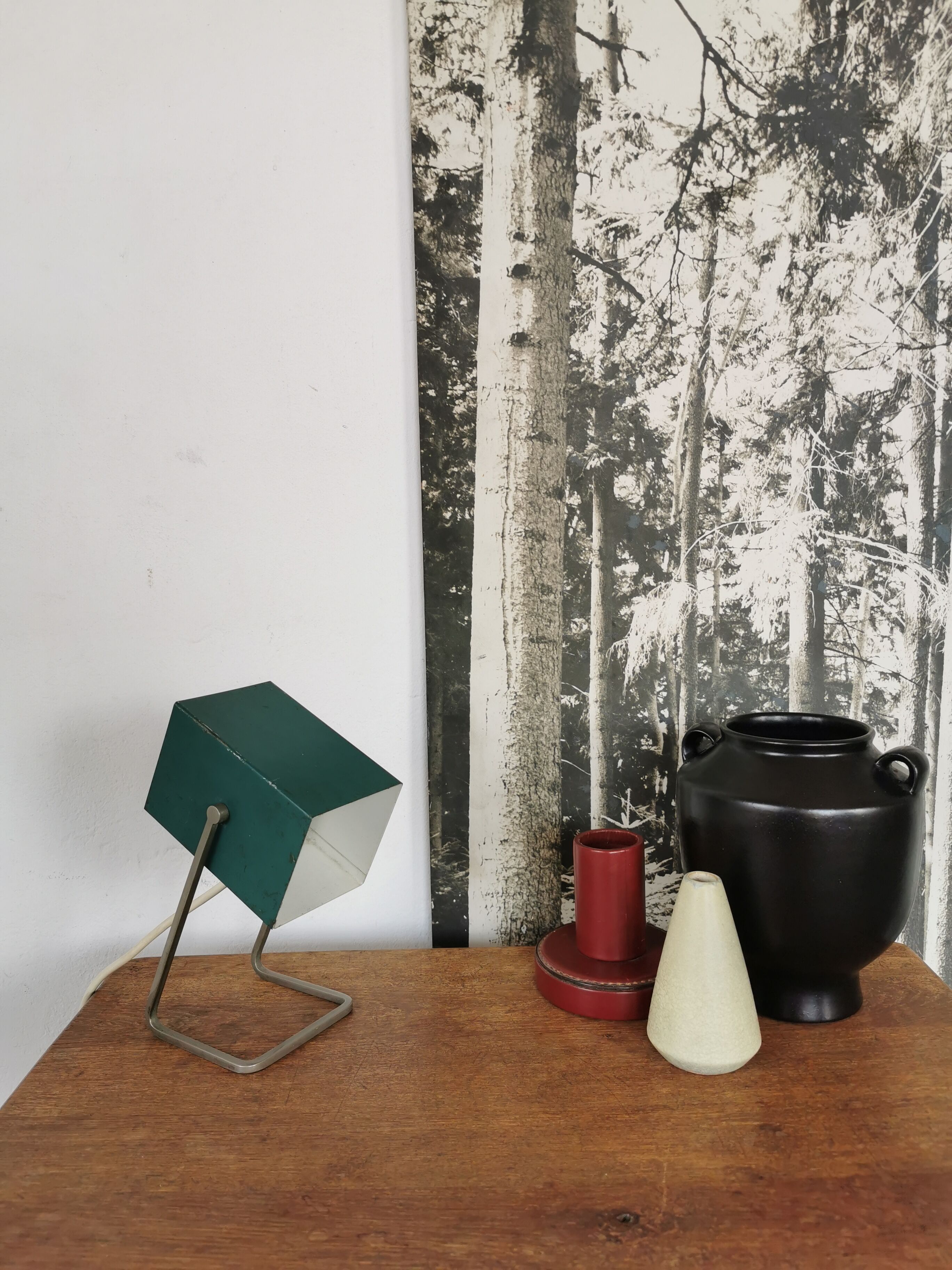 Cube lamp 1960 Kaiser Leuchten