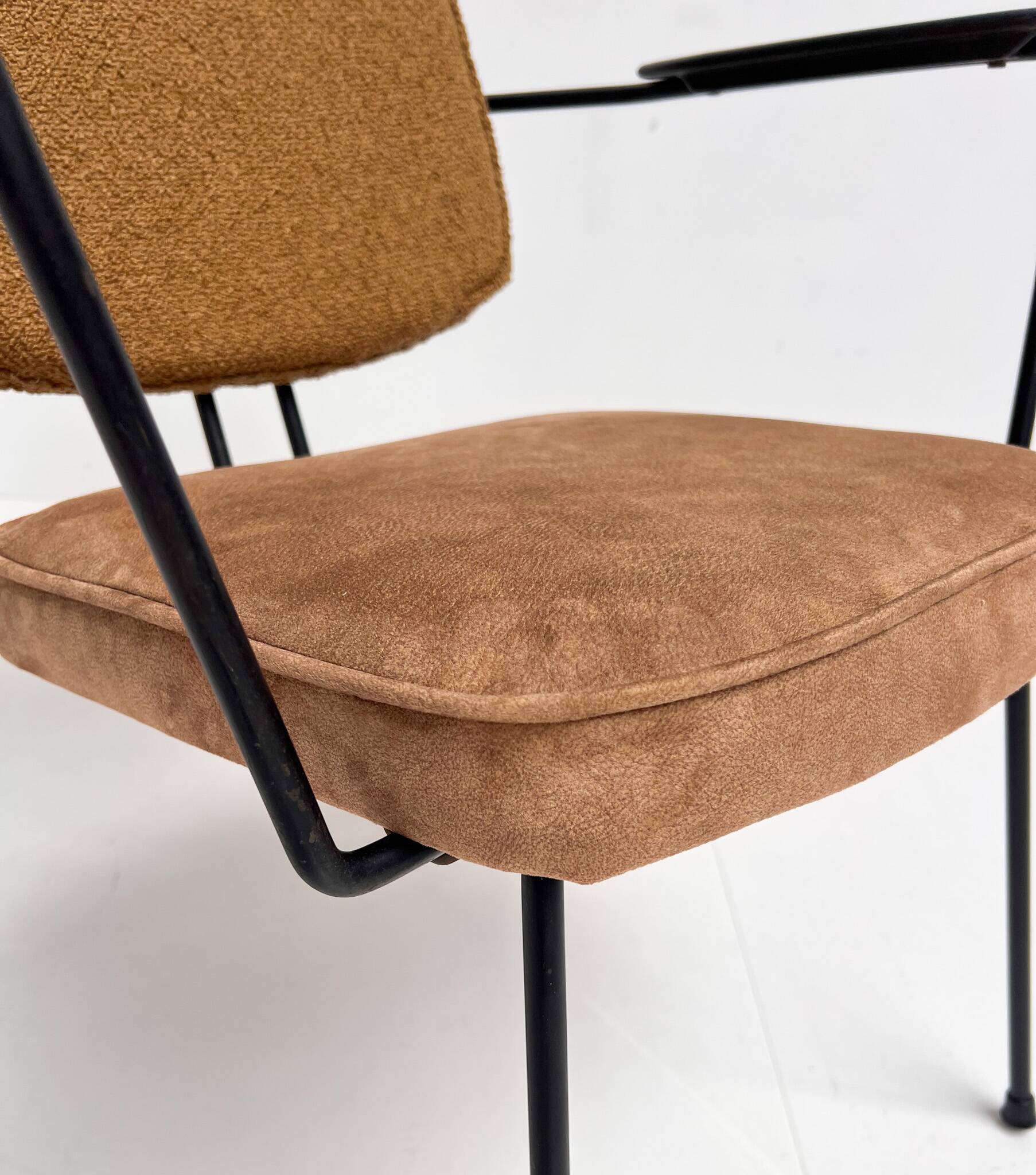 Model 5002 armchair with table by Rudolf Wolf for Elsrijk, 1950s