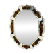 Venetian mirror with flower and foliage decoration, Italy 1960