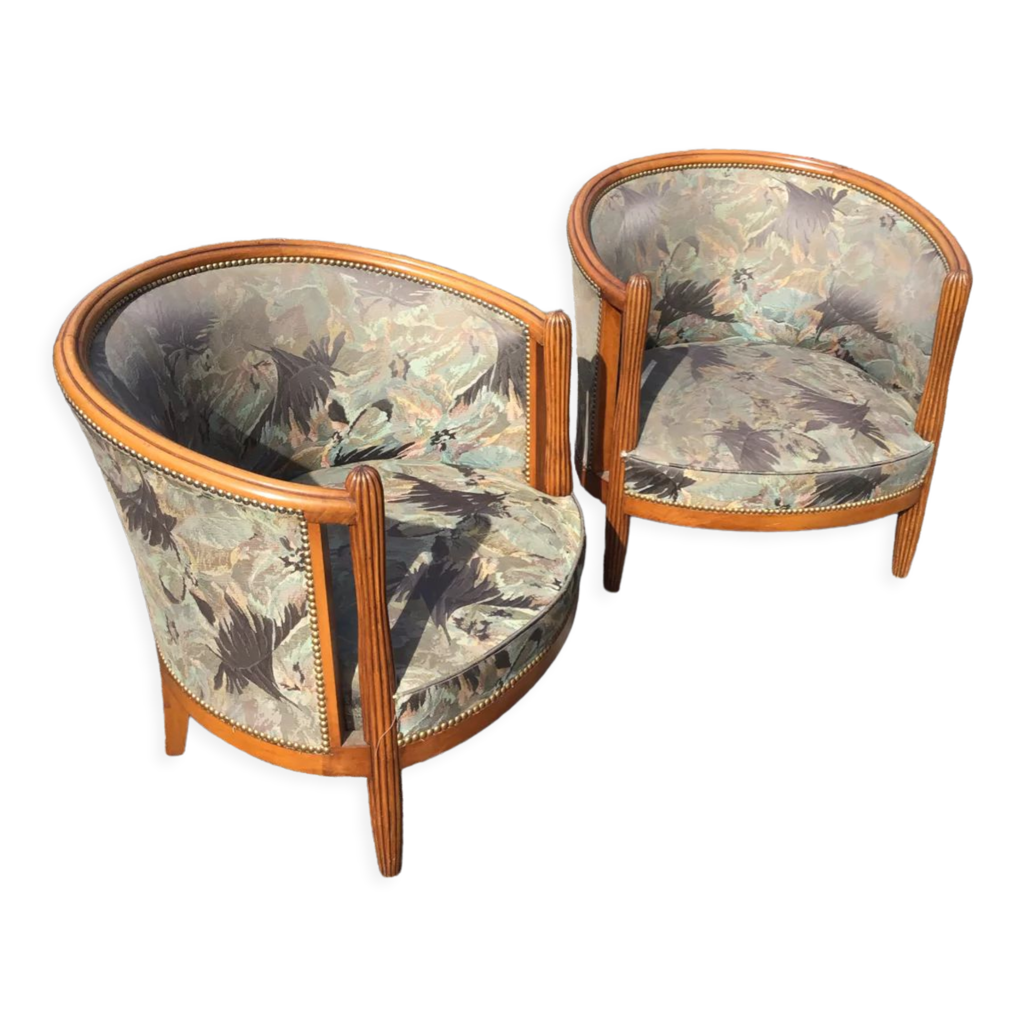 Pair of armchairs