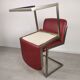 Table design marbre 6 chaises 1970