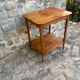 Table trolley in cherry wood late 19th