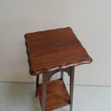 Art Nouveau oak sidetable
