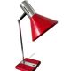 Lampe de bureau italienne en bois et métal 1960