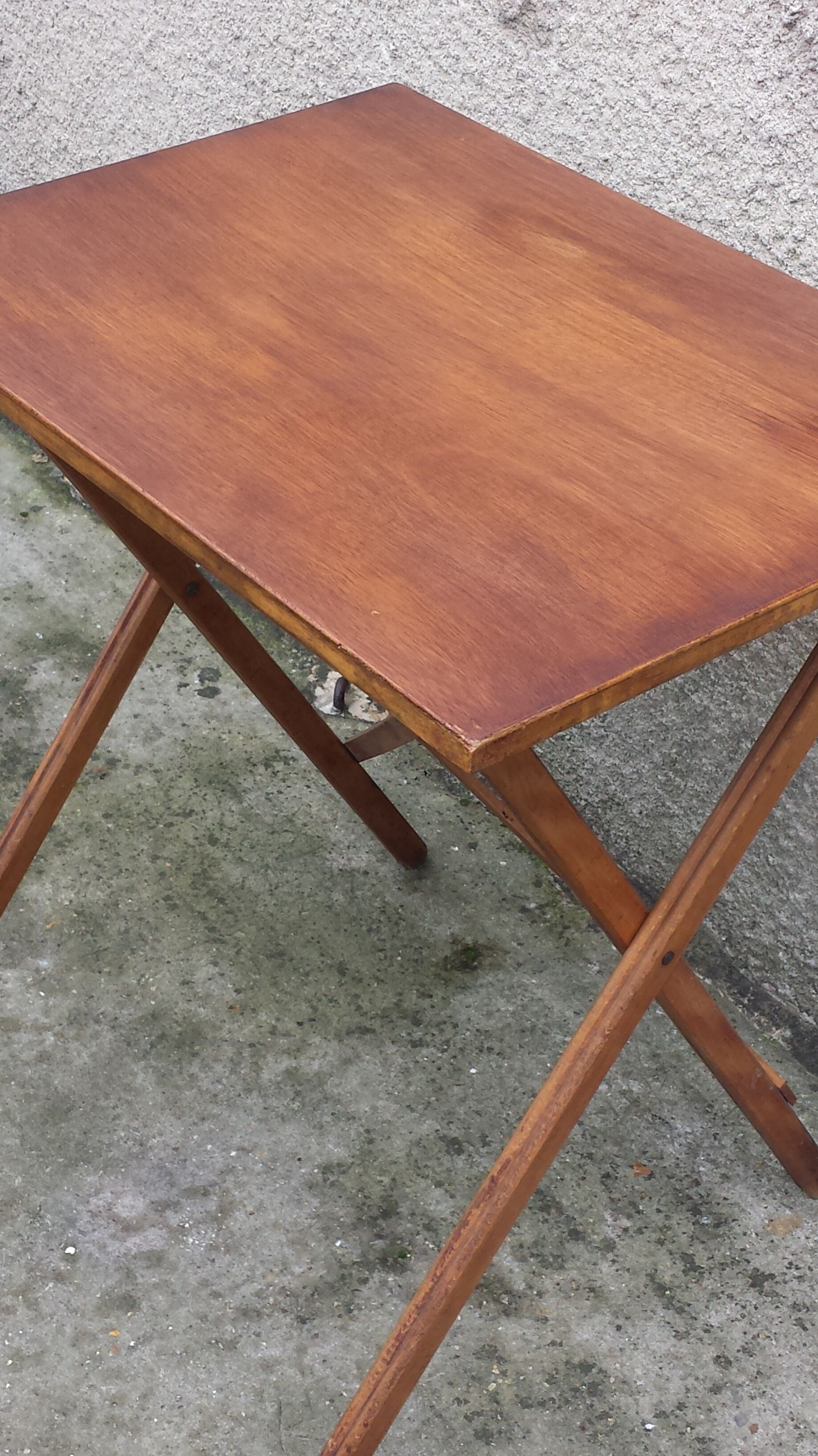 table folding vintage