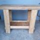 Workbench 119cm old solid wood