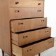 Midcentury Chest of Drawers / Tall Boy in Teak by Nathan. Vintage Modern /