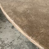 Grey travertine table