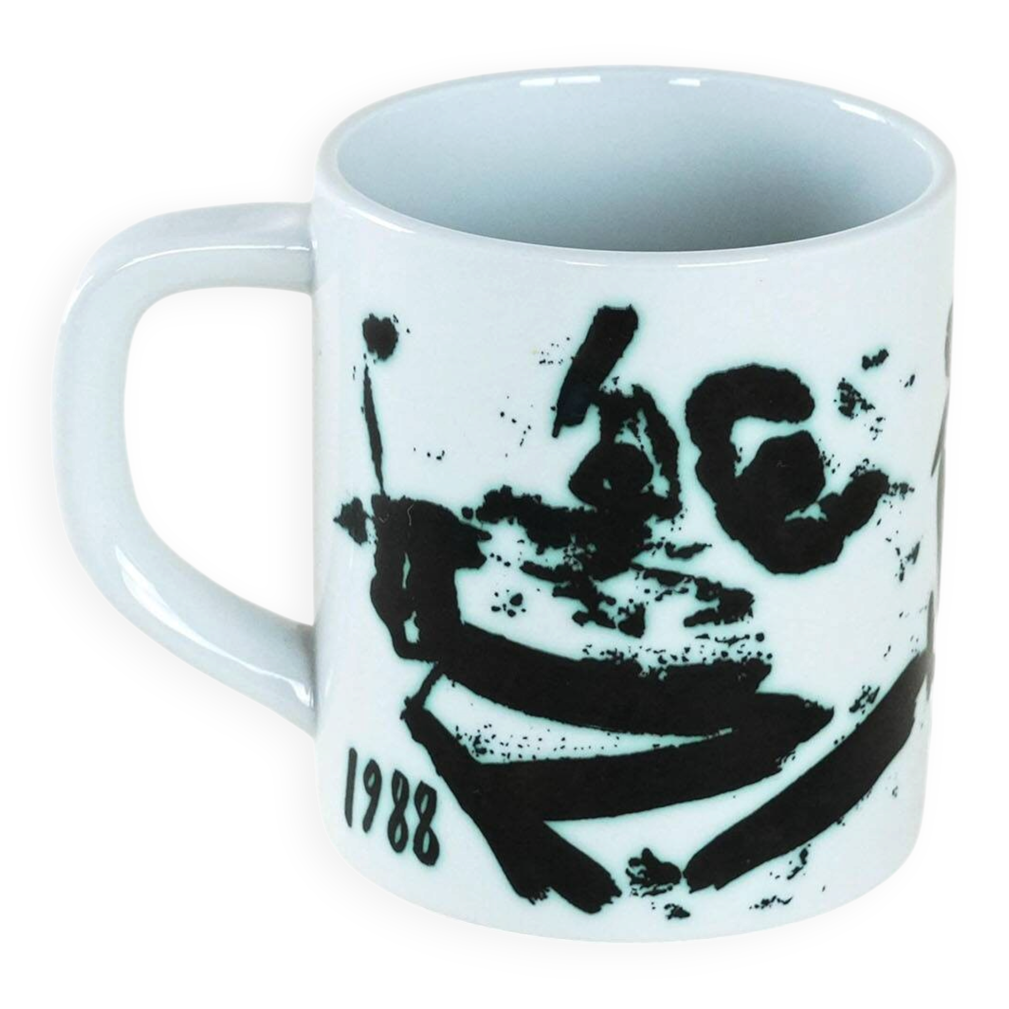 Porcelain mug, Danish design, 1988, manufacturer: Royal Copenhagen