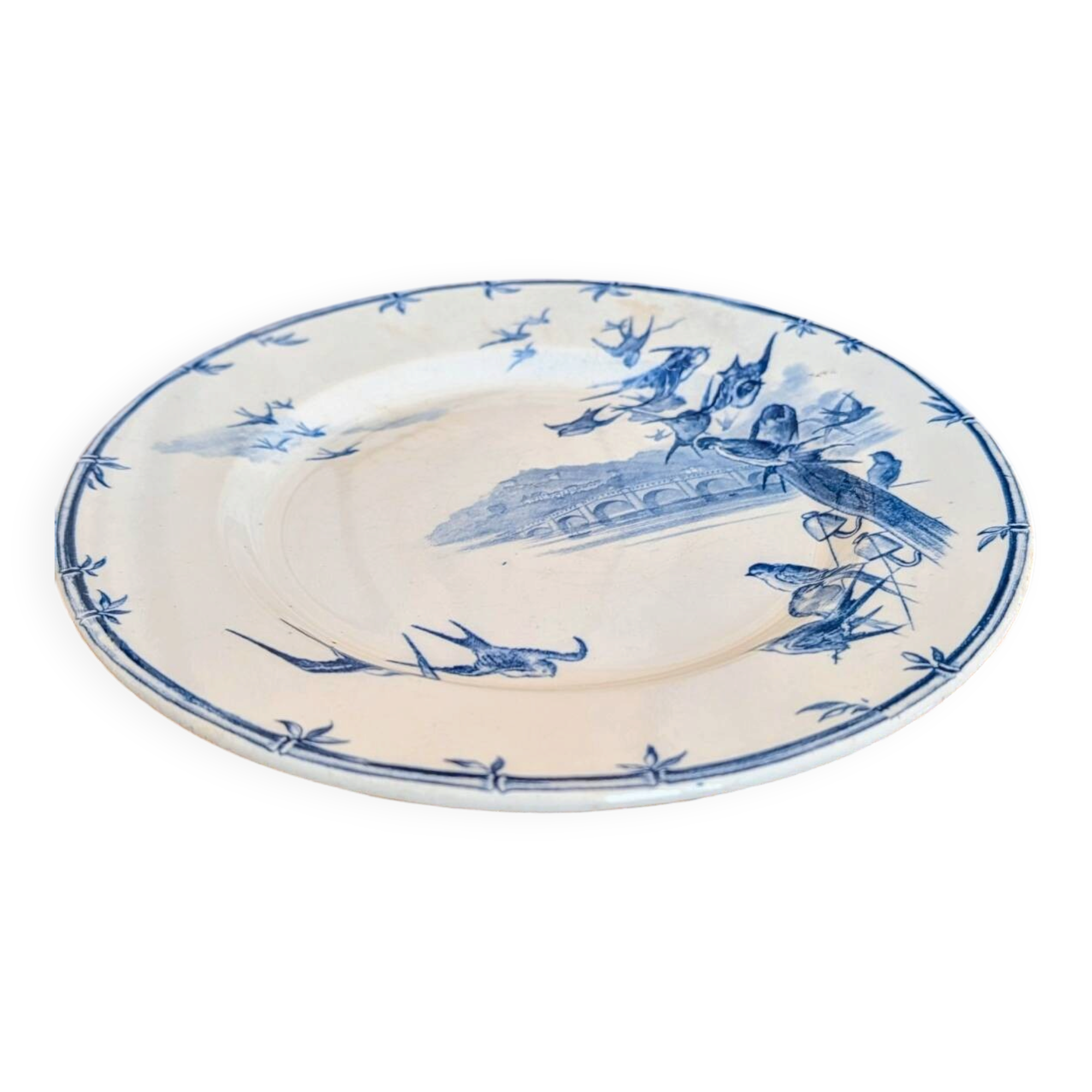 COMPOTE DISH "THE SWALLOWS"