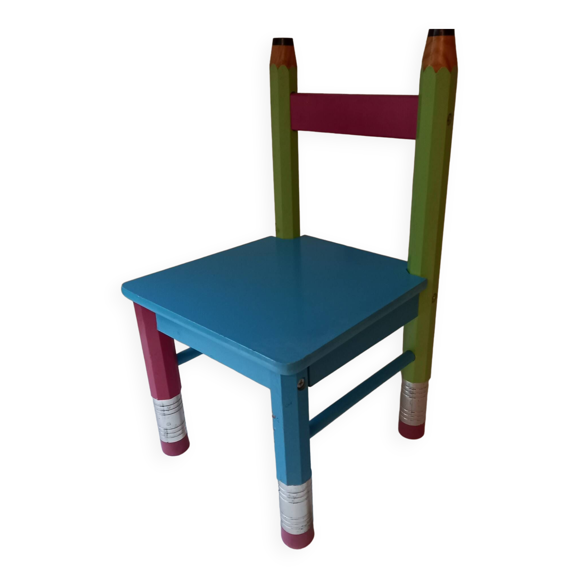 Children's pencil chair by pierre sala