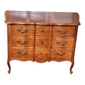 Commode arbalète style - merisier