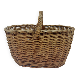 Panier osier vintage