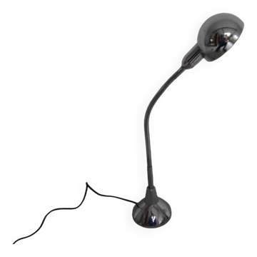 Lampe de bureau vintage en métal chromé des années 60