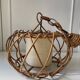 Suspension en rotin
