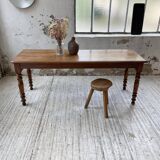 Walnut farm table 185 cm