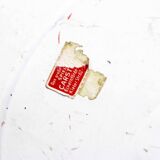 Round gold metal mirror