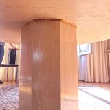 Dining table in travertine from the 1970s/1980s.