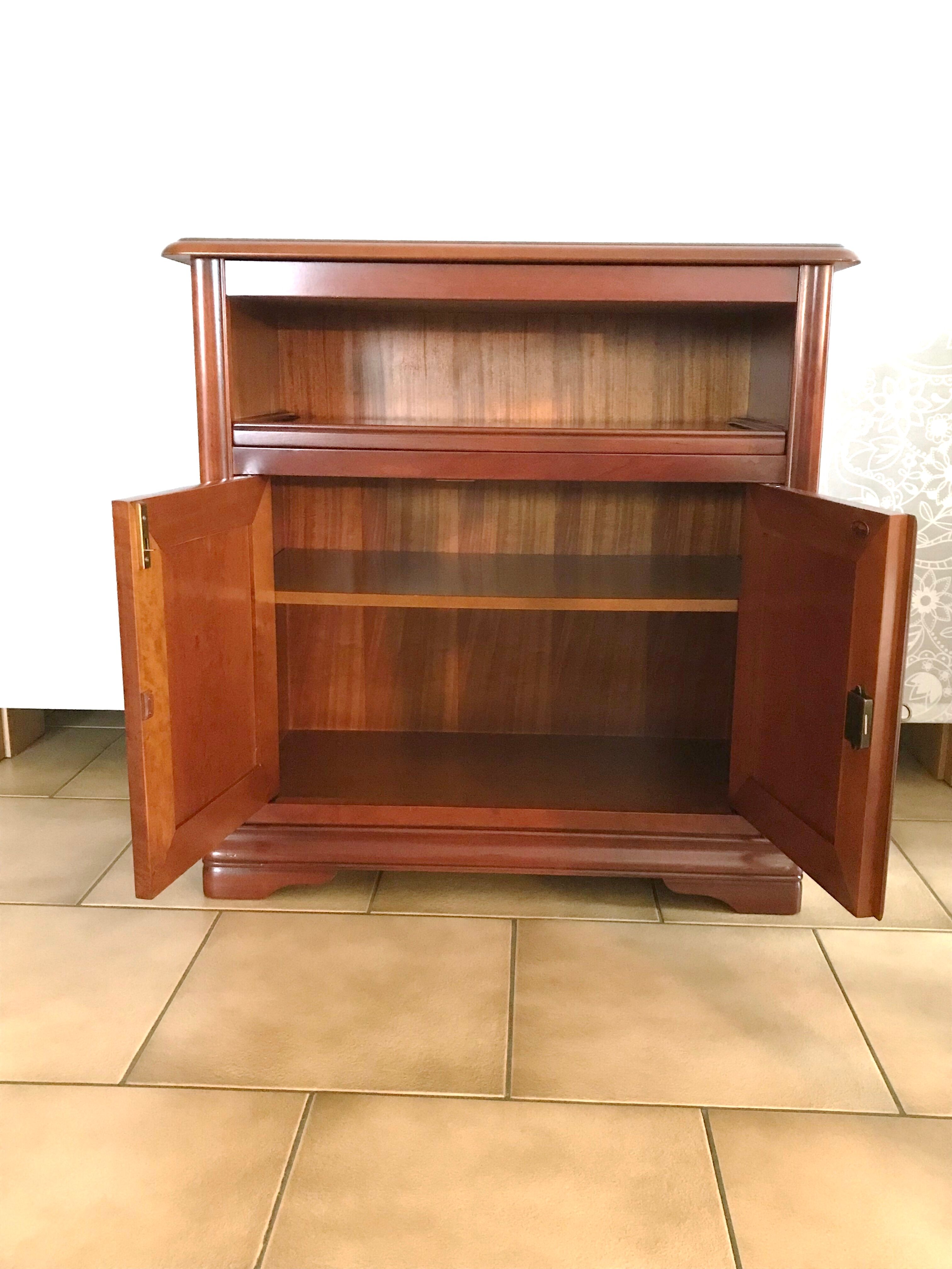 Meuble télévision et hifi de style Louis-Philippe Ernest Menard