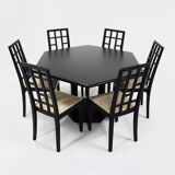 Post modern Thonet dining set by Ernst W. Beranek 1980s