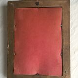 Small gilded wooden mirror 20x32cm