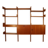 Modular wall bookcase, Minvielle edition by ARP – 1960