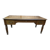 Oak desk with 3 drawers