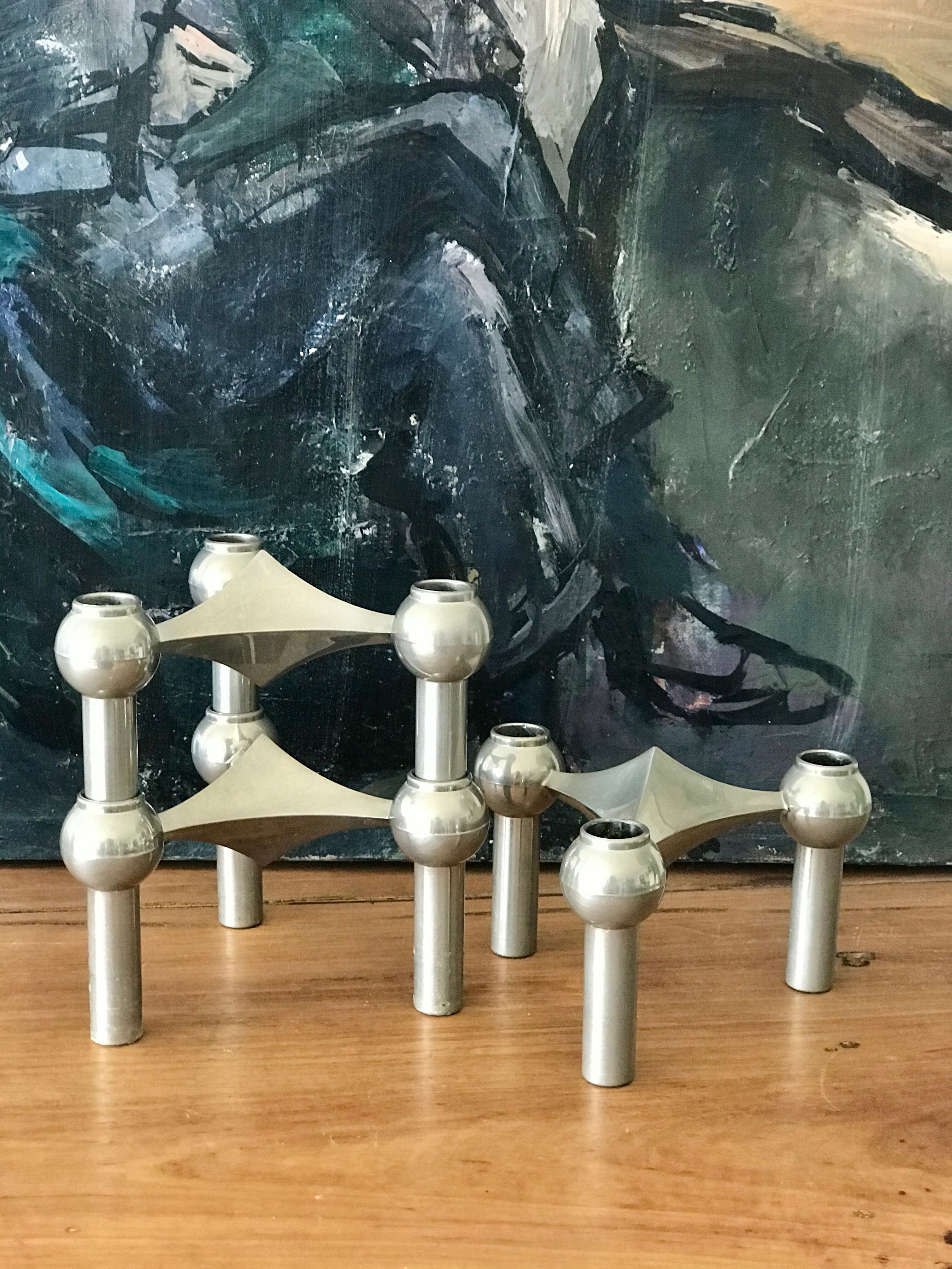 Bougeoirs vintage Nagel
