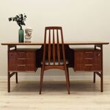 Teak desk, Danish design, 1970s, manufacturer: Omann Jun