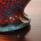 Ceramic pitcher of the potters of Accolay multicolored