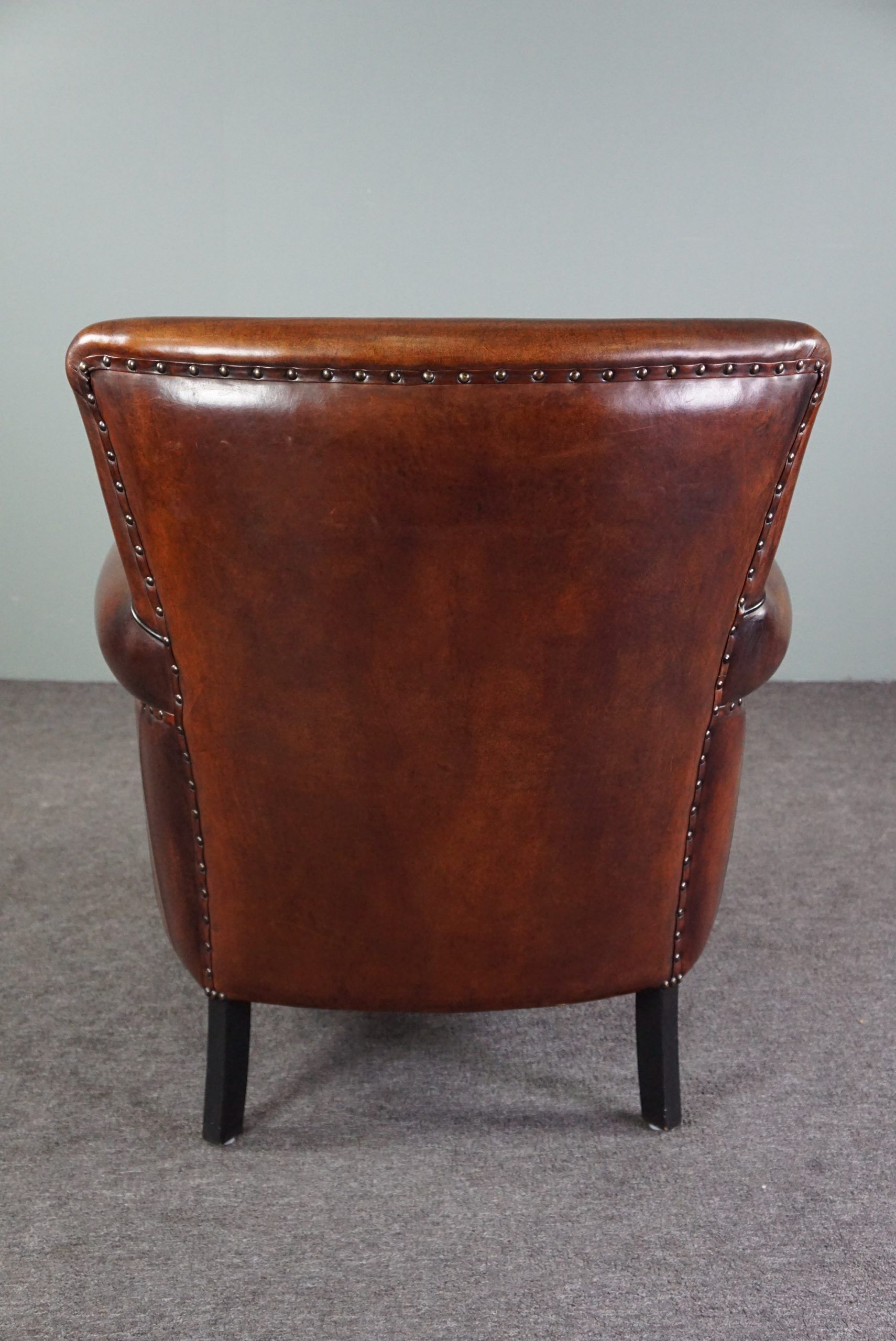 Fauteuil en cuir de mouton Lounge Atelier