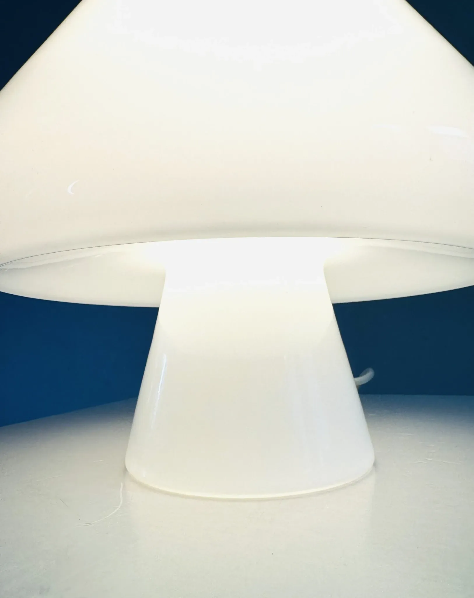 Murano Table Lamp By Venini, Italy, 1970S