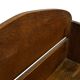 Art Deco Oak compact bookcase minimalist design