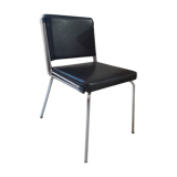 Vintage chrome desk chair Italian design