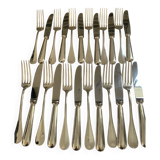 Silver-plated cheese cutlery mossler