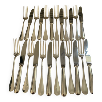 Silver-plated cheese cutlery mossler