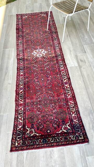 Tapis de couloir oriental époque Art déco