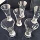 6 Verres à Pastis avec jauge
