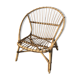Vintage rattan armchair