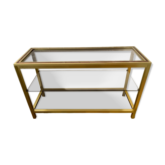 Brass console