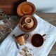 Vintage cups and saucers Pagnossin