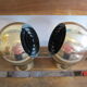 Pair of Scandinavian Hemi Klot 3 wall lights