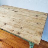 Old patinated farmhouse table