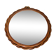 Round rattan mirror 29 cm