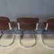 Vintage dining chairs by Cidue, set of 6, 1970s.