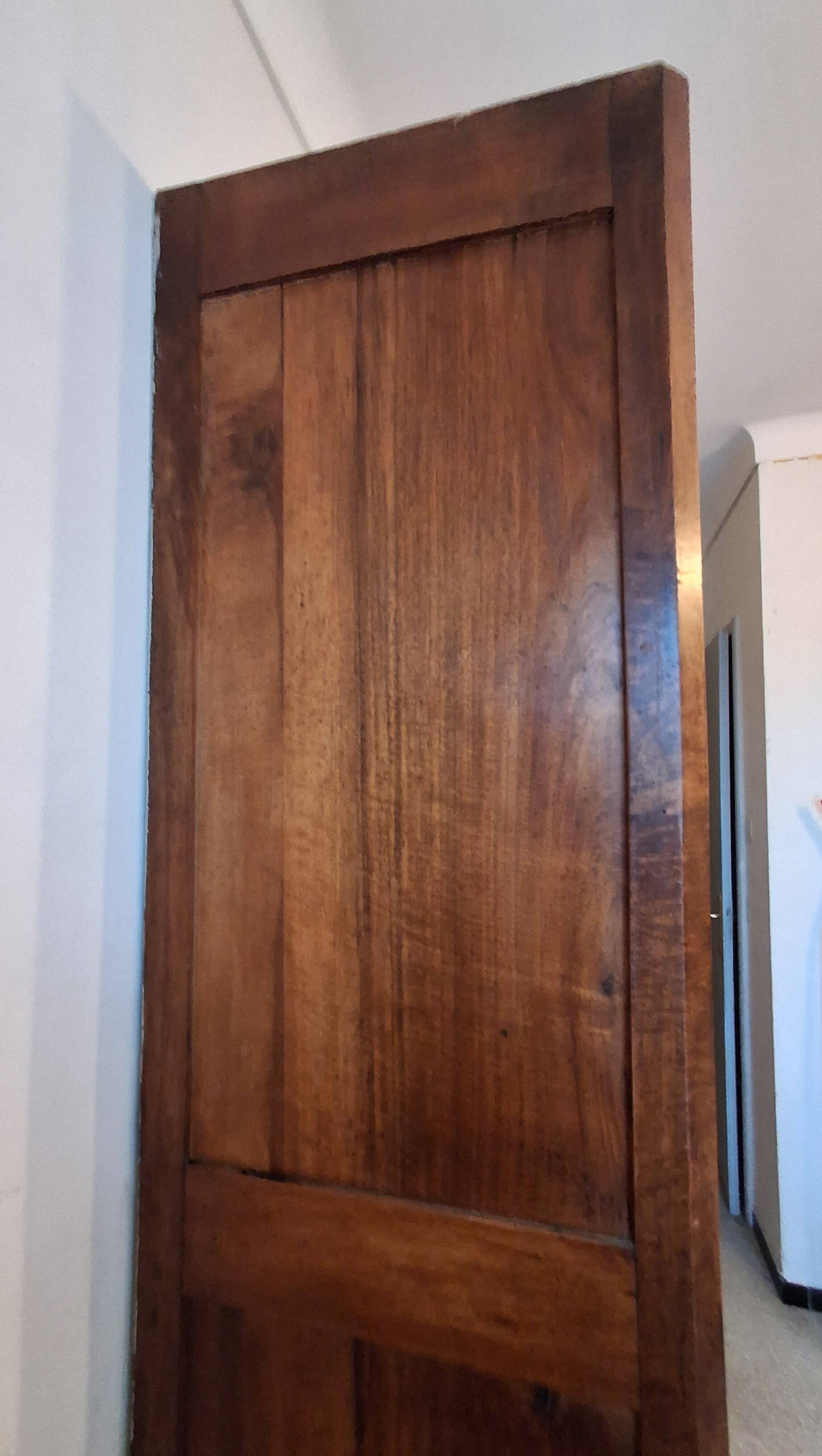 Antique walnut wardrobe